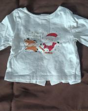 Fin pull de Noël Kiabi (taille 1mois)