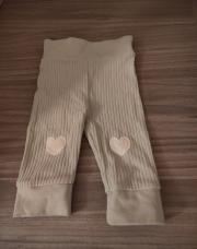 Legging kaki à coeur 