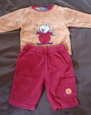 Pyjama polaire Bumba (taille 6mois)