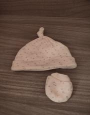 Ensemble bonnet + moufle étoile 