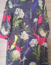 Robe fleurie velours TU