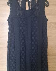 Robe dentelle marine XL