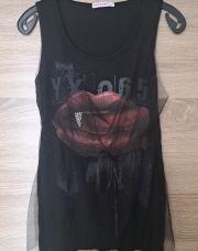 T-shirt bouche avec voile L/XL