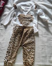 Ensemble léopard 1-3m 