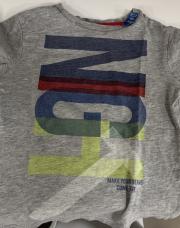 2A okaidi t-shirt gris 