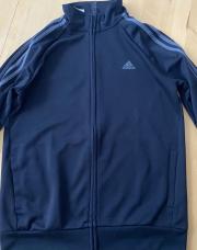 Veste training Adidas noir - 13-14 ans