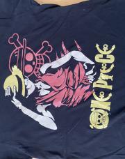 T-shirt One piece noir 13-14 ans 