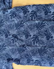 T-shirt Bel&Bo bleu feuilles - 158(13)