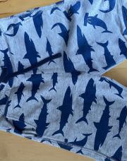 Short H&M requins gris bleu -128(8)