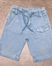 Short tape a l'œil bleu turquoise 2 ans 