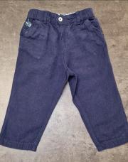 Pantalon lin sergent major 80 cm