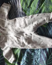Pyjama fermeture gris etoile 1 mois
