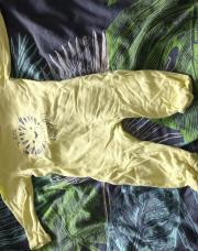 Pyjama coton vert lion 1 mois