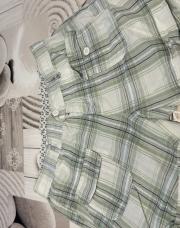 Short vert et blanc 164