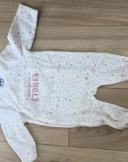 Pyjama 3m étoiles blanc rose 