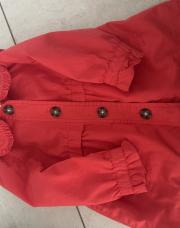 Manteau rouge JBC 2 ans 