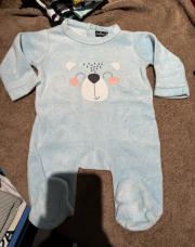 Pyjama bleu nounours 3 mois 