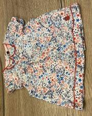 Blouse à fleurs Sergent Major taille 9 mois 