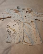 Robe blanche plume orchestra 6m