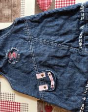 6 mois robe jeans