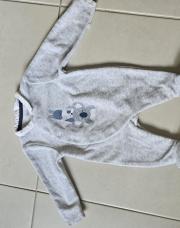 Pyjama okaidi naissance gris