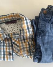 Lot chemise Sergent Major + pantalon Kiabi 