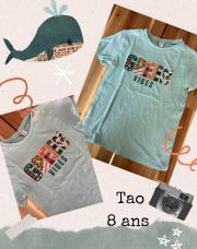Ts Tao 8 ans bleu azur