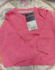 Gilet rose in extenso neuf taille 3mois