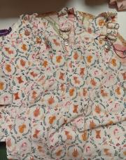 Ensemble sergent major neuf animaux forêt taille 9mois