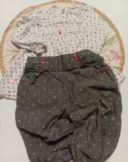 Ensemble parapluie blouse et pantalon orchestra 9mois 