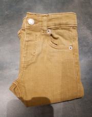 Pantalon Zara jaune 80