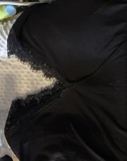 Pull V dentelles 