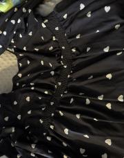Robe cœur noire 