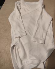 Body blanc longue manche 3 M