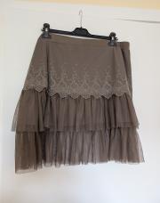 Jupe taupe T50