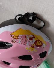 Casque vélo btwin neuf rose
