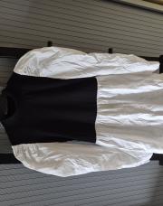 Robe noir et blanche 