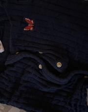 gilet bleu