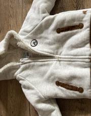 Gilet gris Obaibi 6 mois neuf 