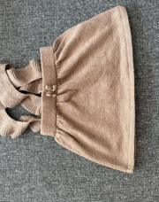 Robe brun clair 1 mois fille 