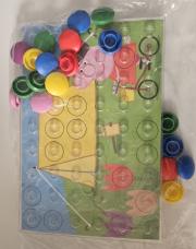Jeux peppa pig couleurs 