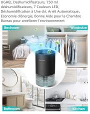 Déshumidificateur - lampe led - idéal chambre