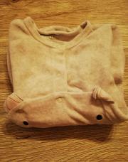 Grenouillère beige 