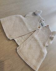 Gilet sans manches pailleté TAO 3mois/59 cm