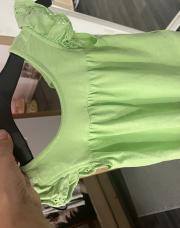 T shirt été vert 
