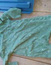 Pyjama vert animaux Kiabi - 6 mois