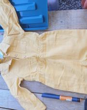 Salopette pantalon jaune - Primark 74 cm