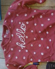 Pull bordeau fille 