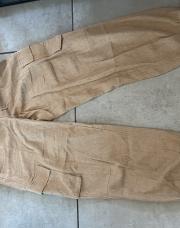 Pantalon bouffant beige 