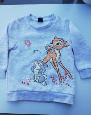 Pull gris Bambi 86 cm